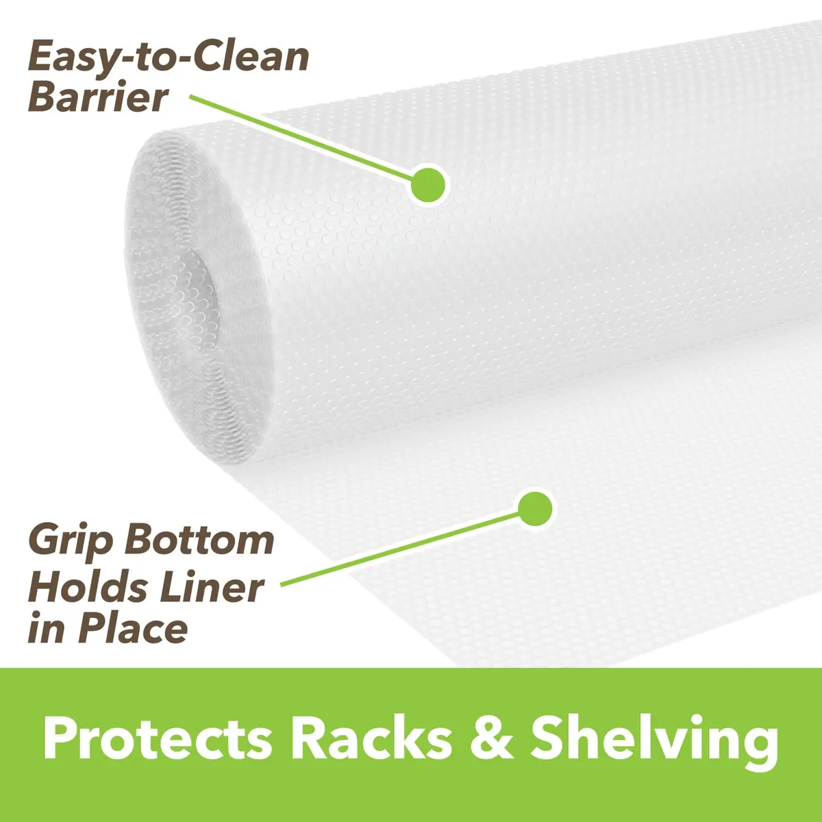 Duck EasyLiner Select Grip Shelf Liner 20 in x 6 ft | Non Slip, Non Adhesive, Surface Protection - view 2