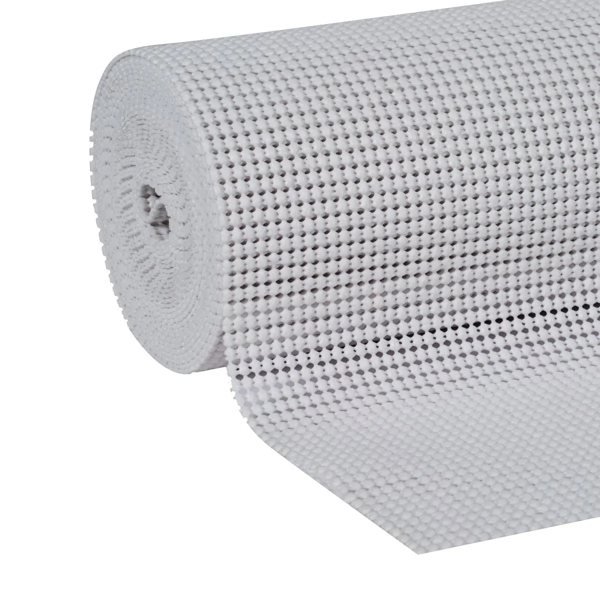 Duck Non-Adhesive Shelf Liner Select Grip EasyLiner, 12-inch x 20 Feet, White | Protects surfaces & keeps items in place - view 2