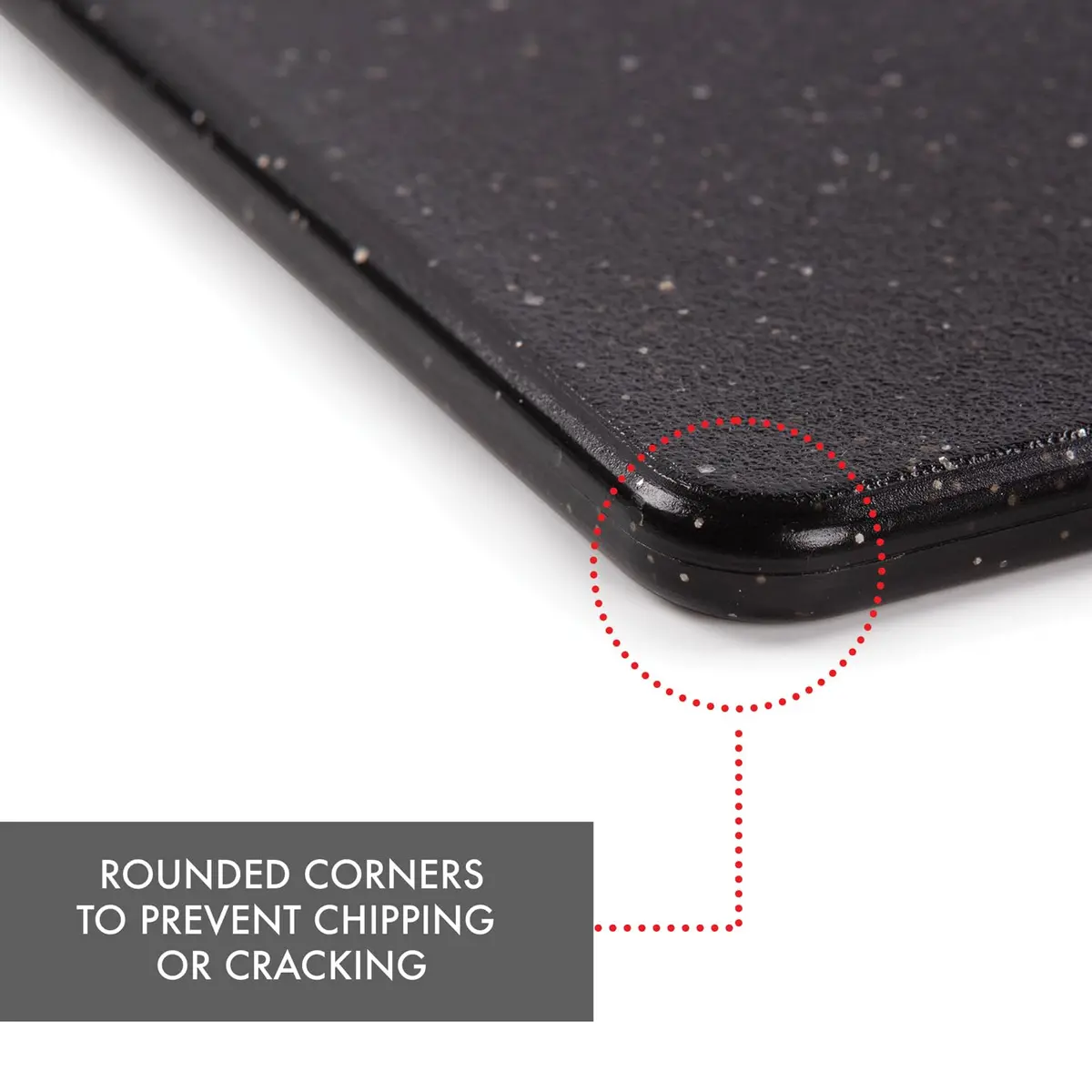 Dexas Superboard Cutting Board 8.5 x 11 inch Midnight Granite | Compact, Dishwasher Safe, Made in USA - view 5