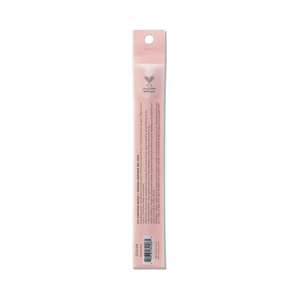 e.l.f. Eye Contour Brush, Synthetic Bristles, 1 Count | Precise, Vegan & Cruelty-Free - view 4