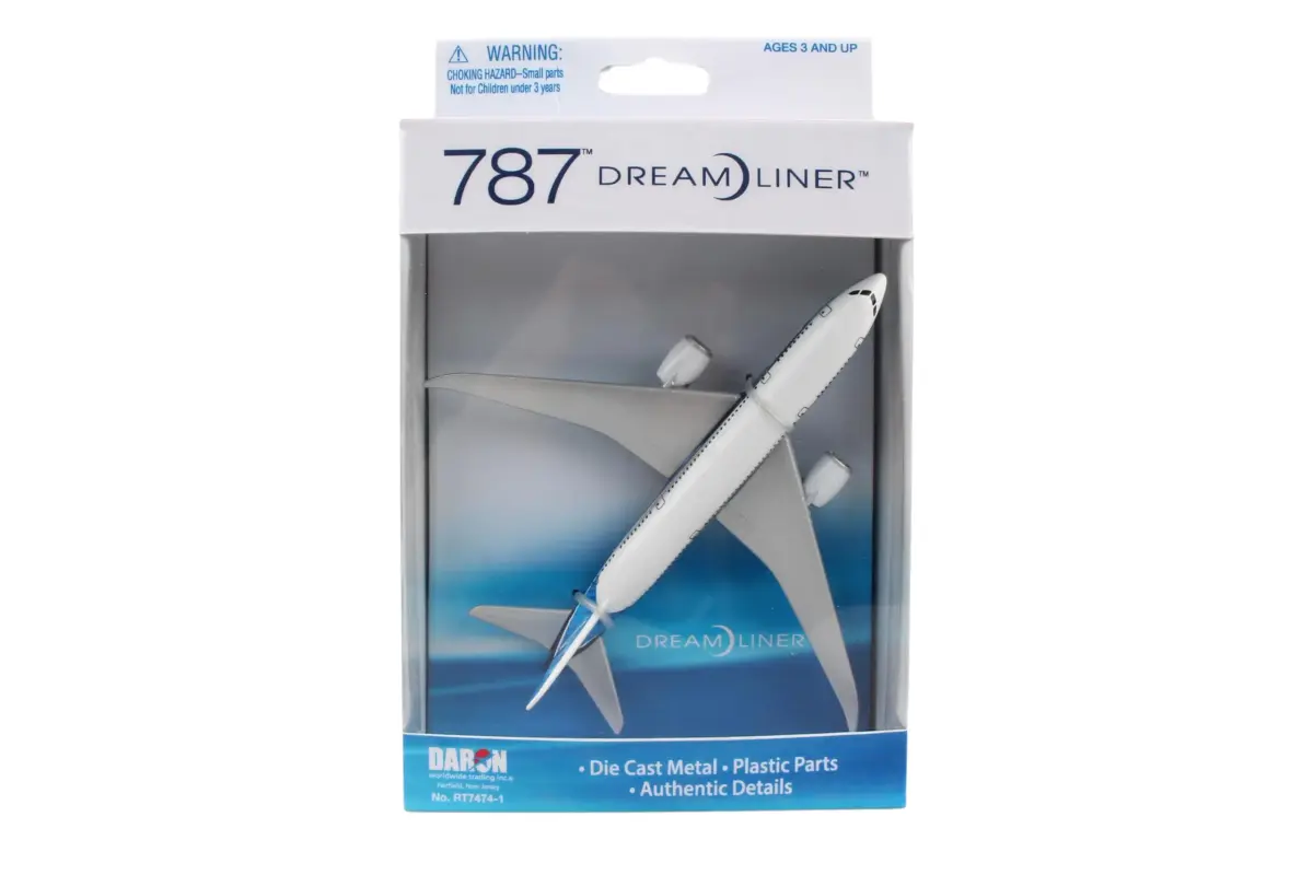 Daron Boeing 787 Die-Cast Metal Airplane 15.6 cm (6.1 inches) | Officially Licensed Model for Kids Ages 3+ - view 5