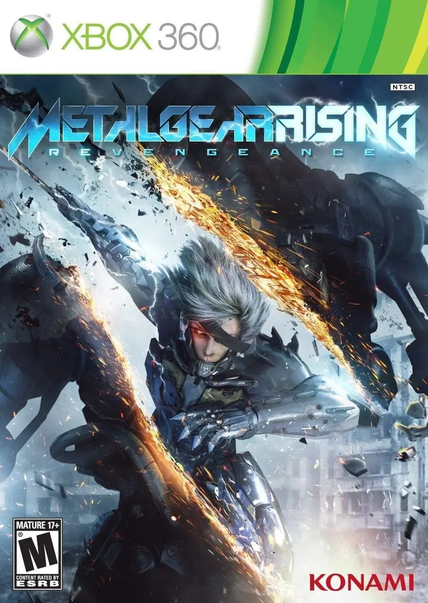 Konami Metal Gear Rising: Revengeance Xbox 360 | Fast & Fluid Action, Cyborg Ninja, USA Import (70-120 chars) - main product image