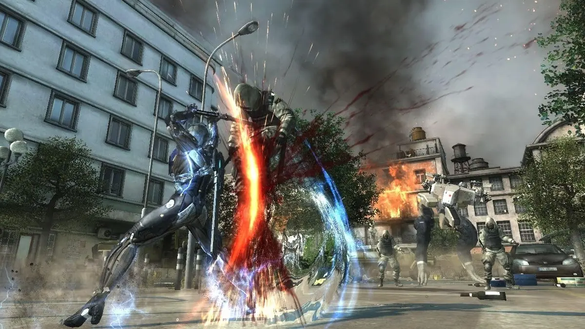 Konami Metal Gear Rising: Revengeance Xbox 360 | Fast & Fluid Action, Cyborg Ninja, USA Import (70-120 chars) - view 5