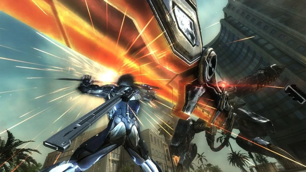 Konami Metal Gear Rising: Revengeance Xbox 360 | Fast & Fluid Action, Cyborg Ninja, USA Import (70-120 chars) - view 6