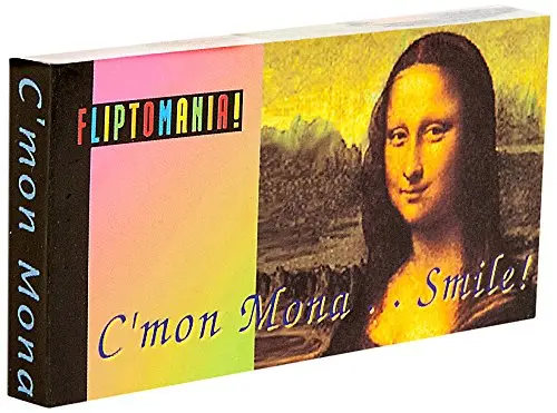 Fliptomania Mona Lisa Flipbook for Kids Ages 6-12 | Animation Art & Renaissance Art - view 2