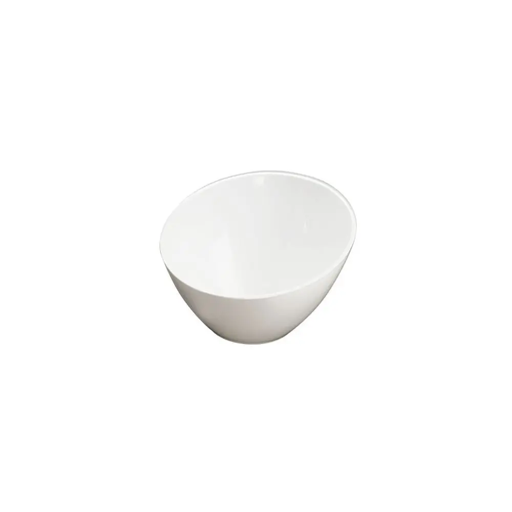 American Metalcraft White Melamine Serving Bowl 12" Dia. x 6.5" H | Durable, Elegant, Dishwasher Safe - main product image