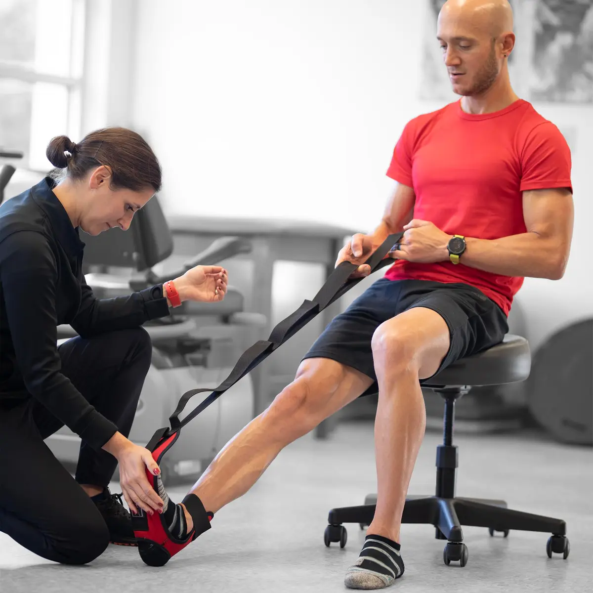 OPTP The Original Stretch-EZ Plantar Fasciitis Stretcher | Made in the USA for Foot & Leg Relief - view 4