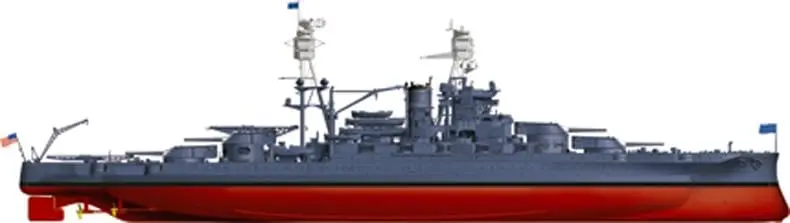 Hobby Boss USS Arizona BB-39 Model Building Kit 27.4 cm (10.8") | 1/700 Scale Watercraft Model - view 5