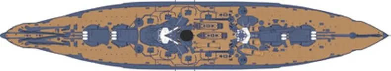 Hobby Boss USS Arizona BB-39 Model Building Kit 27.4 cm (10.8") | 1/700 Scale Watercraft Model - view 6