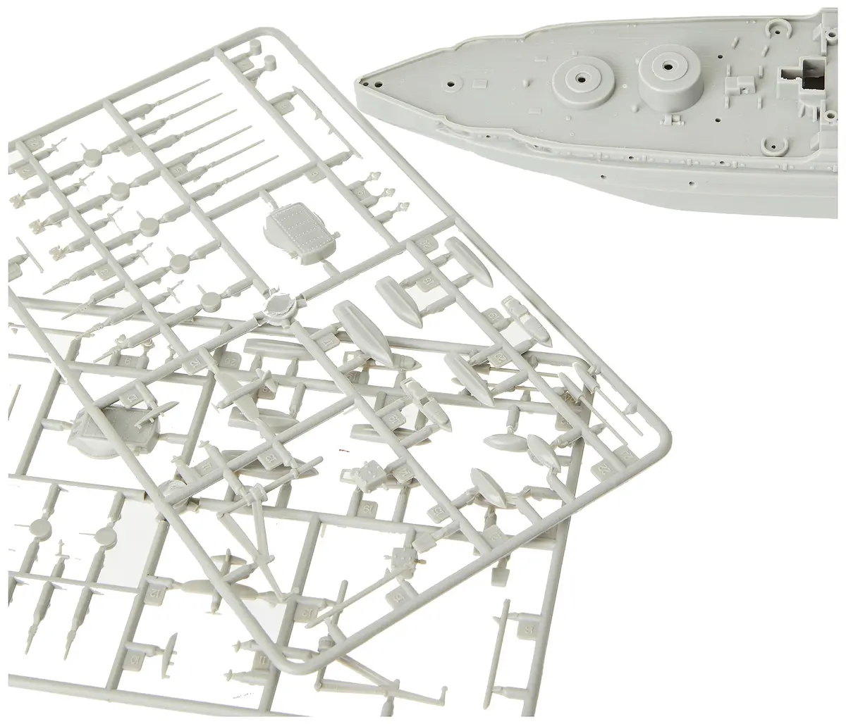 Hobby Boss USS Arizona BB-39 Model Building Kit 27.4 cm (10.8") | 1/700 Scale Watercraft Model - view 3