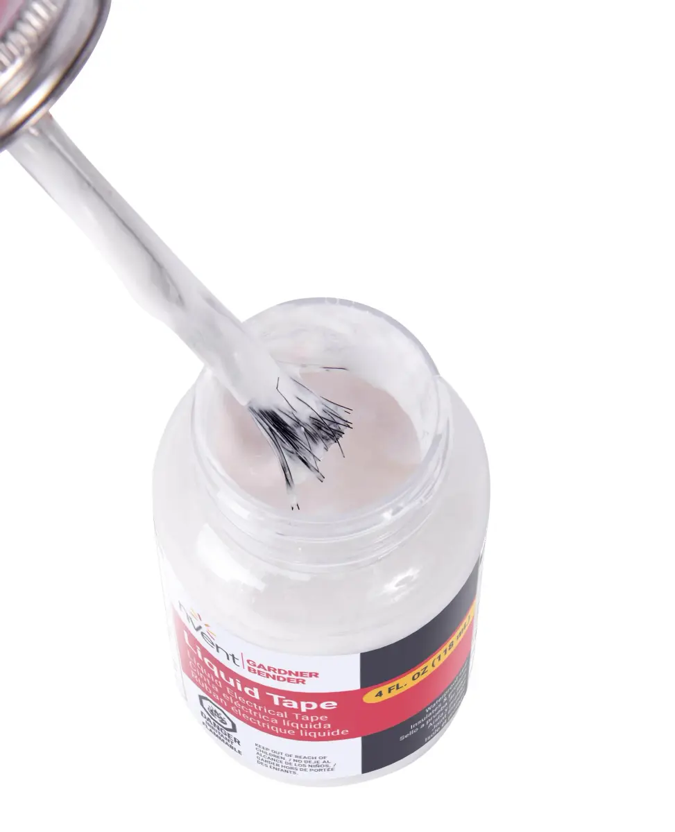 Gardner Bender Liquid Electrical Tape 118ml (4 Fl Oz) White | Waterproof Insulating Sealant - view 2