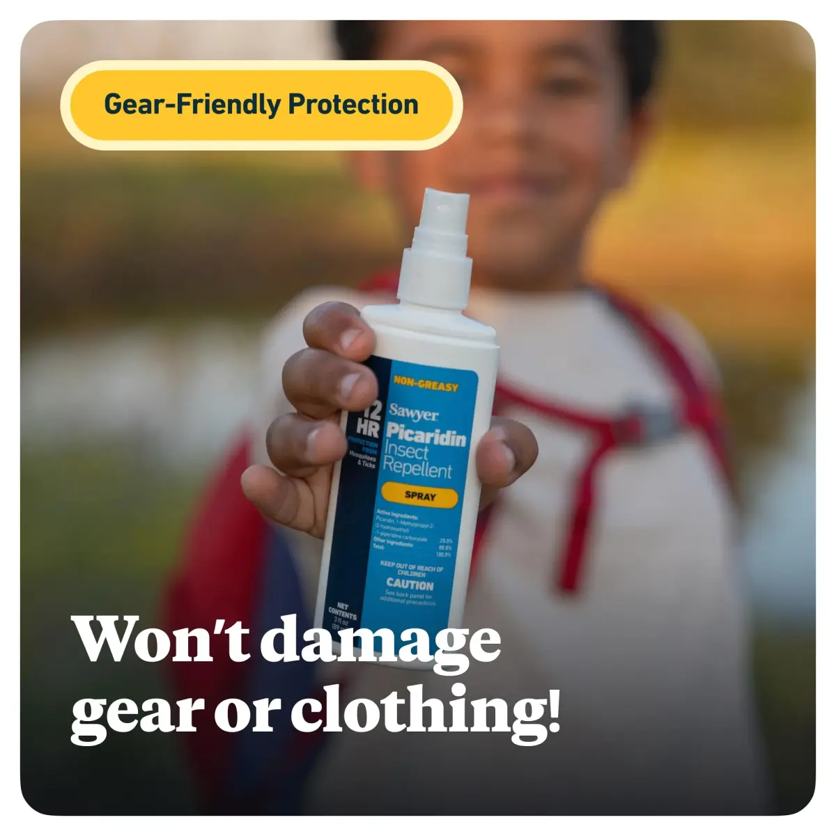 Sawyer Picaridin Insect Repellent Lotion, 3 Fl Oz Pump Spray - Effective Tick and Mosquito Protection - view 4