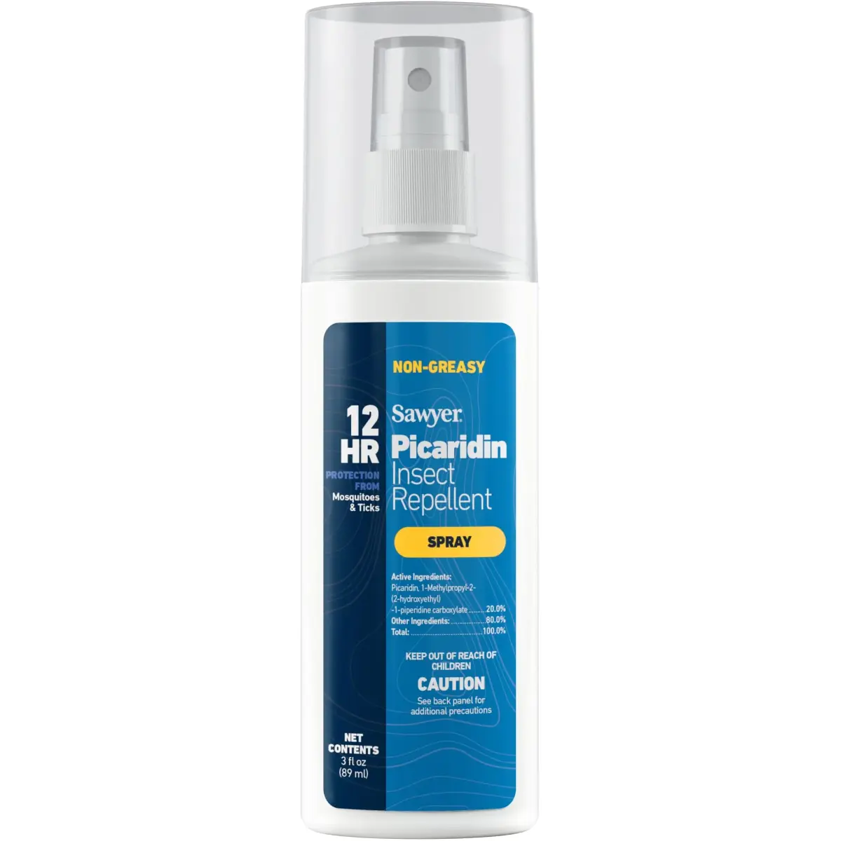Sawyer Picaridin Insect Repellent Lotion, 3 Fl Oz Pump Spray - Effective Tick and Mosquito Protection - main product image