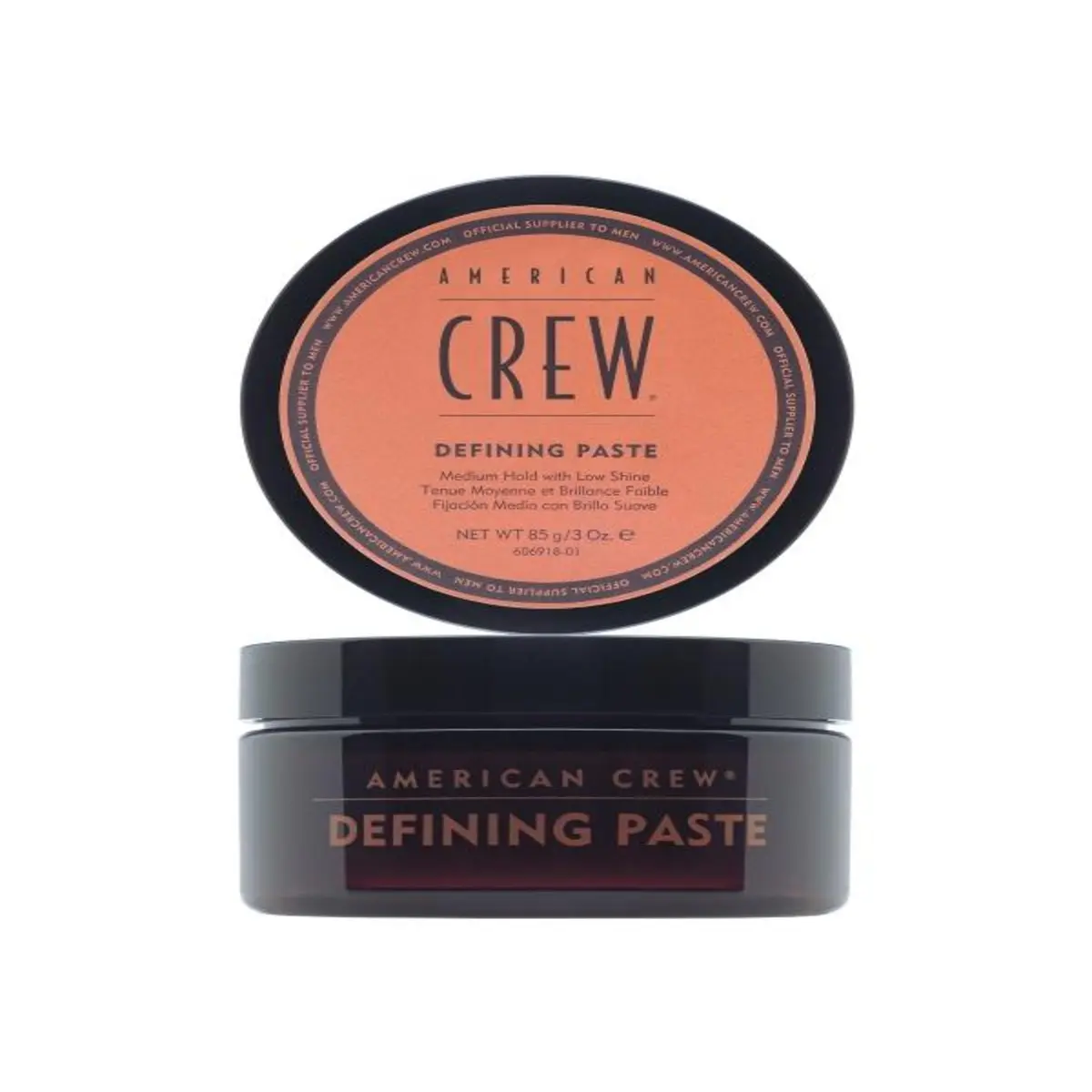 American Crew Men's Defining Paste Hair Styling Gel 85 g (3 Oz) | Medium Hold, Low Shine, Natural Finish - main product image