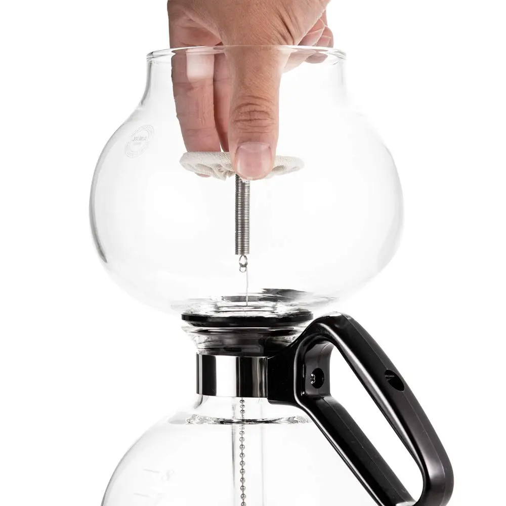 Yama Glass 8-Cup Stovetop Siphon Coffee Maker, 24 Oz Vacuum Brew, Heat-Resistant Borosilicate Glass - view 3