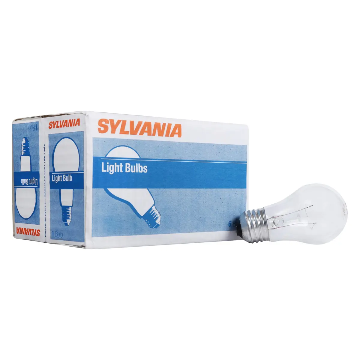 LEDVANCE Incandescent A15 E26 Base 15 Watt Light Bulbs | Warm White 105 Lumens, 6 Pack - main product image