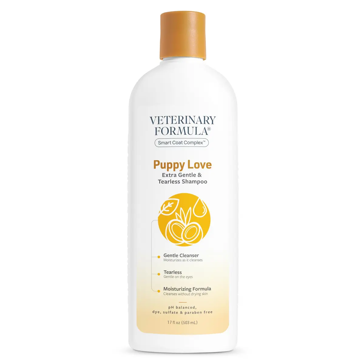 Veterinary Formula Puppy Love Tearless Shampoo for Dogs, 17oz | Gentle, Paraben-Free & pH-Balanced for Puppies - main product image