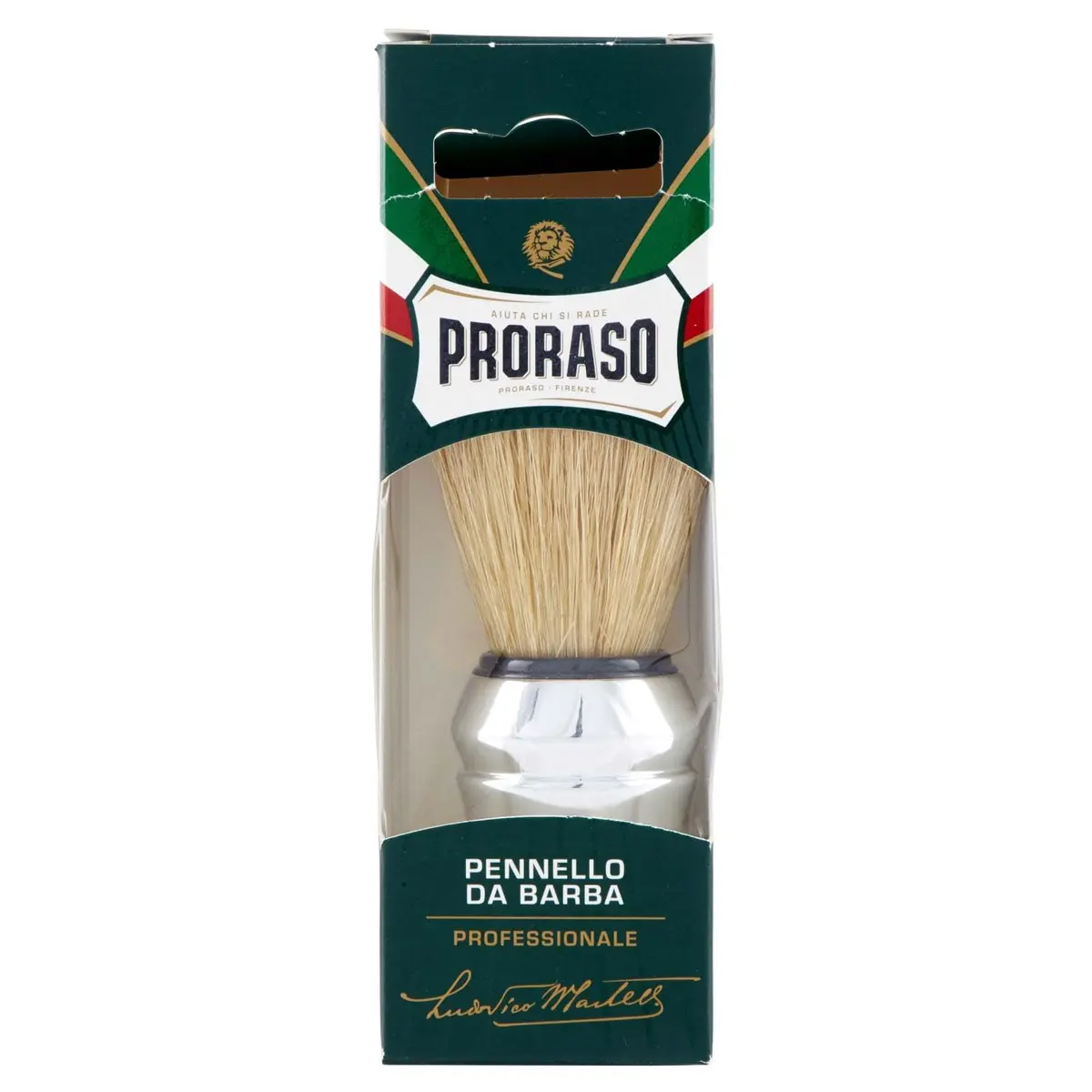 Proraso Professional Shaving Brush Natural Boar Bristles 60g (2.1 oz) | Premium Wet Shave Brush for Rich Lather - main product image