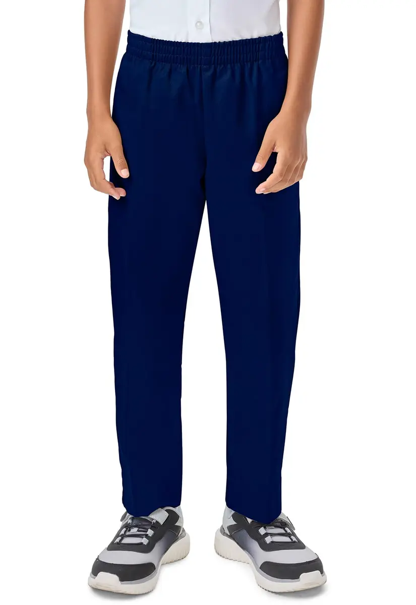 Classroom Uniforms Boys Pull-on Pants 10 US | Durable Polyester Cotton Twill, Soil-Release, Easy Care - main product image