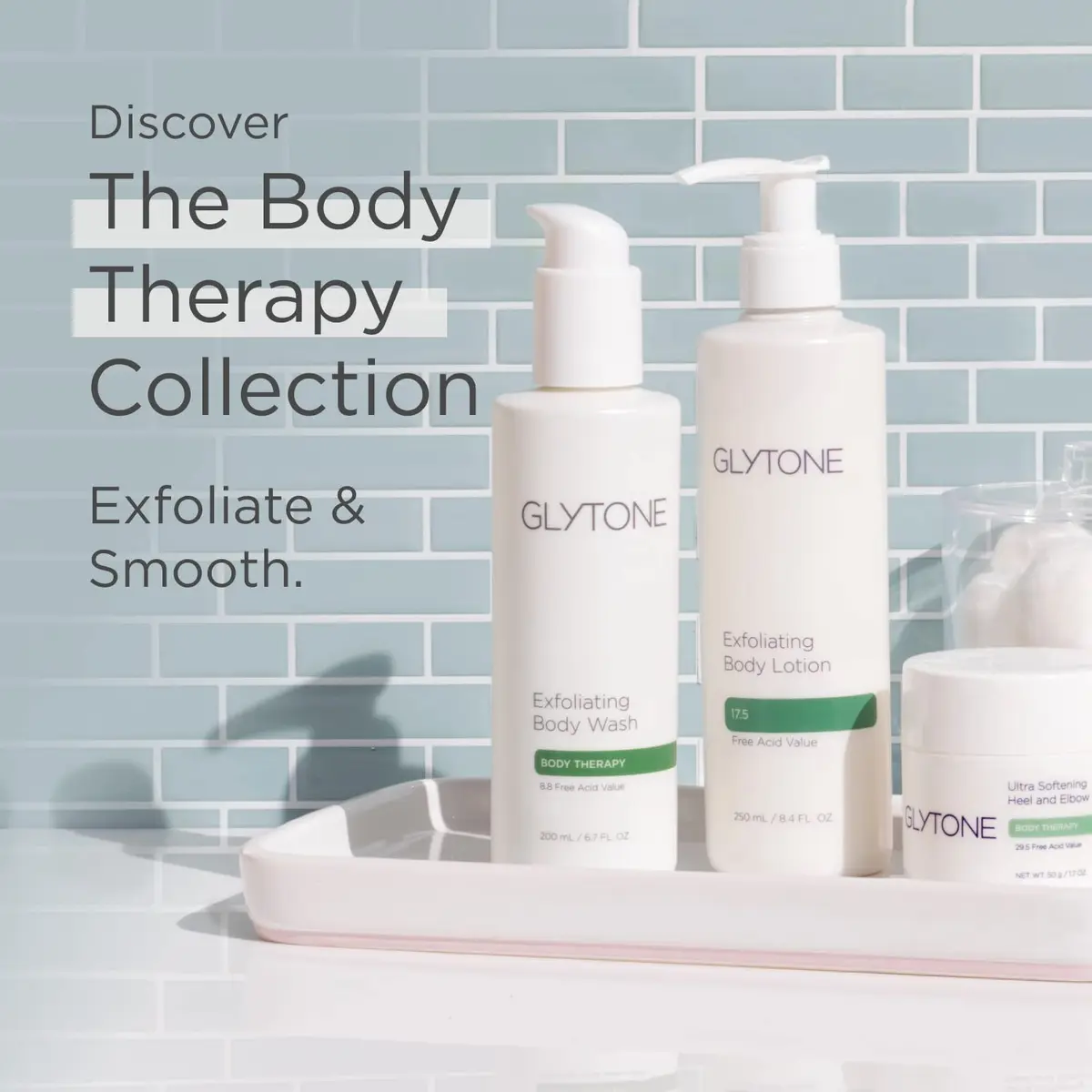 GLYTONE Glytone Exfoliating Body Lotion for Dry Skin | 17.5% PFAV Glycolic Acid, Reduce Keratosis Pilaris, Fragrance-Free, 8.4 Fl Oz - view 6