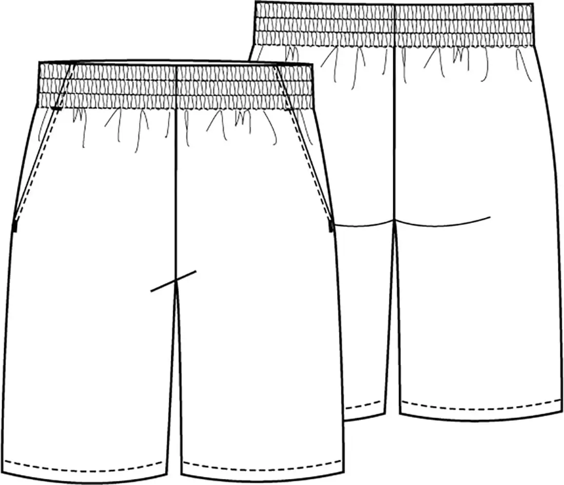 Classroom Big Boys' Uniform Pull-On Short, Black, 8 | Knee Length, Soil Release, Easy Care - view 2