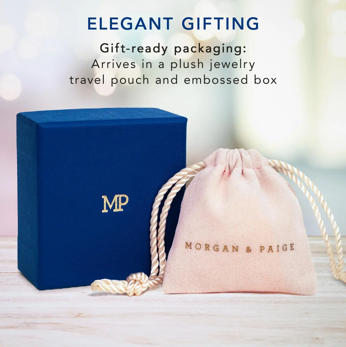 MORGAN & PAIGE Silver Round CZ Solitaire Pendant Necklace 18in | Classic Elegant Jewelry for Women - view 7