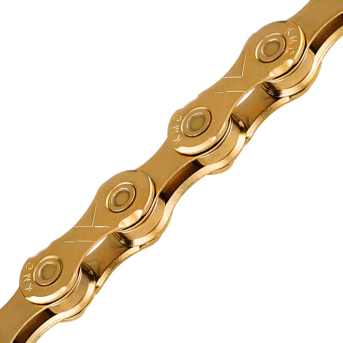 KMC X10 10-Speed X-Series Bicycle Chain Ti Gold | High-Performance 116 Links (58in) | Alloy Steel - main product image