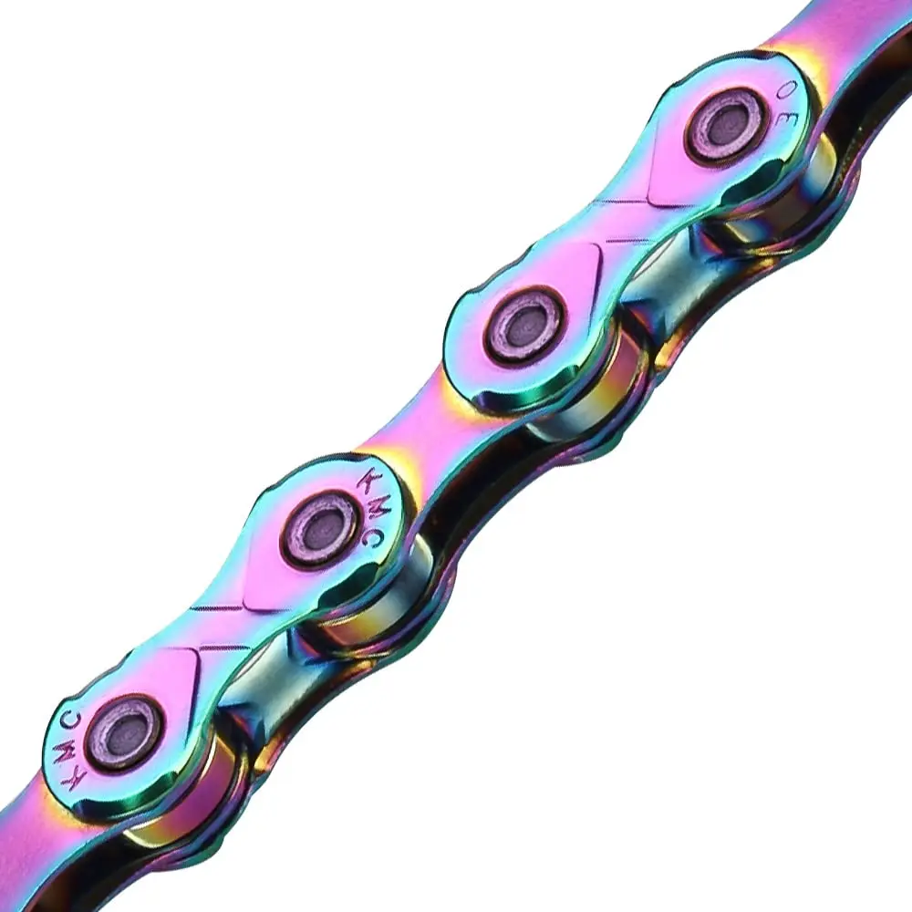KMC X10 10-Speed X-Series Bicycle Chain Ti Gold | High-Performance 116 Links (58in) | Alloy Steel - view 3
