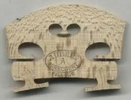 Aubert Adjustable Violin Bridge - 4/4 Size - Low | Violin Parts for India - view 2