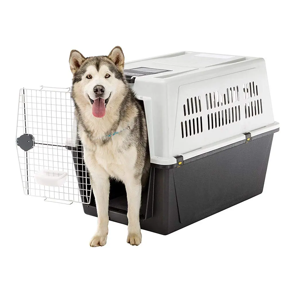Ferplast Atlas 70 Dog Travel Kennel | Large, Sturdy, Safe & Aerated for Large Dogs - view 4
