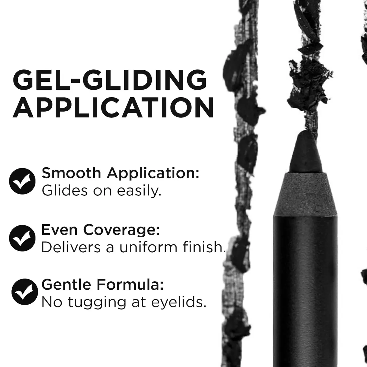 Lord & Berry SMUDGEPROOF Eye Liner - Soft & Creamy VEGAN Formula, Long Lasting Waterproof Pencil, Easy to Use Eye Makeup (1 Count) - view 6
