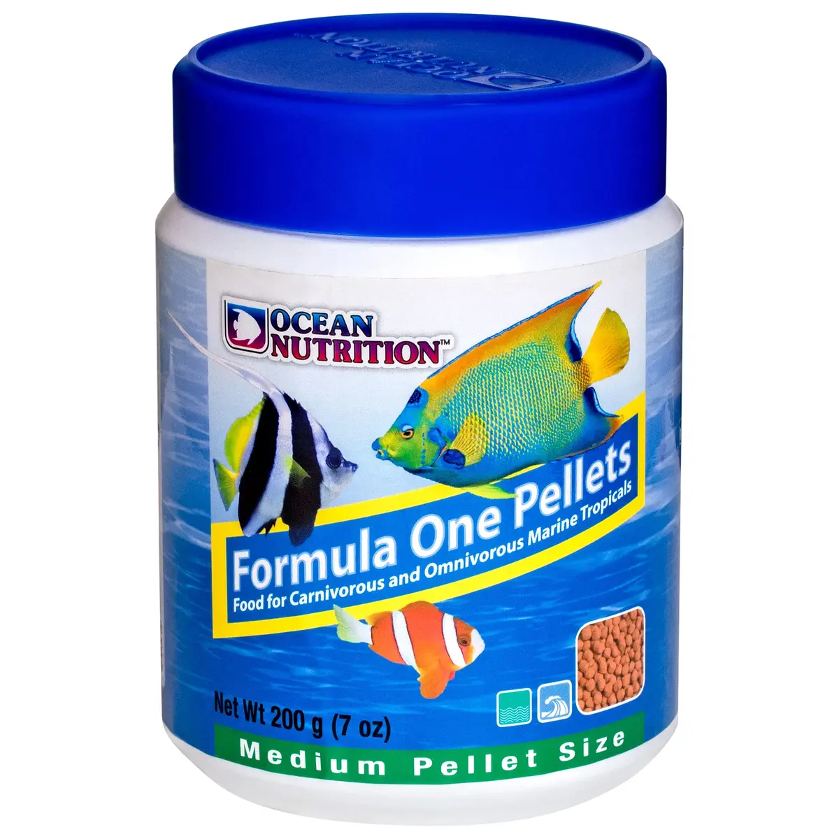 Ocean Nutrition Tropical Fish Food Soft Moist Sinking Pellets 200 g (7 oz) | High Protein 41% Guppy Food - view 4