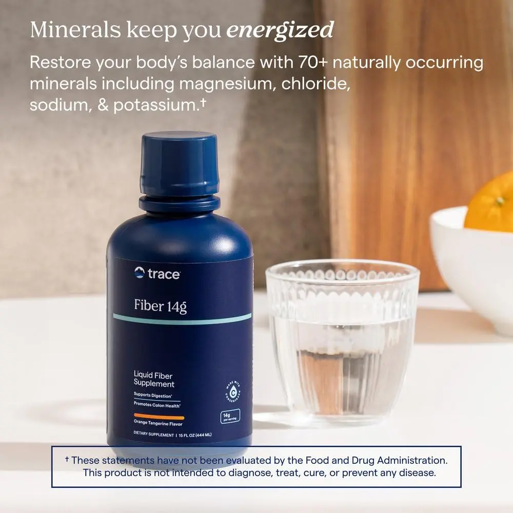 Trace Minerals Fiber Supplement 15 fl oz | Supports Digestive & Colon Health - view 5