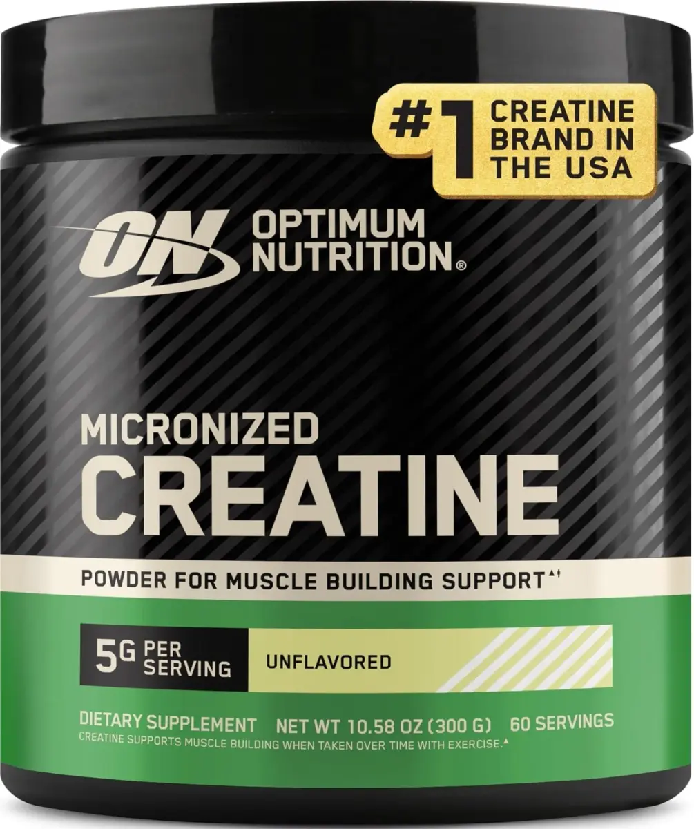 Optimum Nutrition Micronized Creatine Monohydrate Powder 5g (10.6 oz) | Supports Muscle Strength & Recovery - main product image