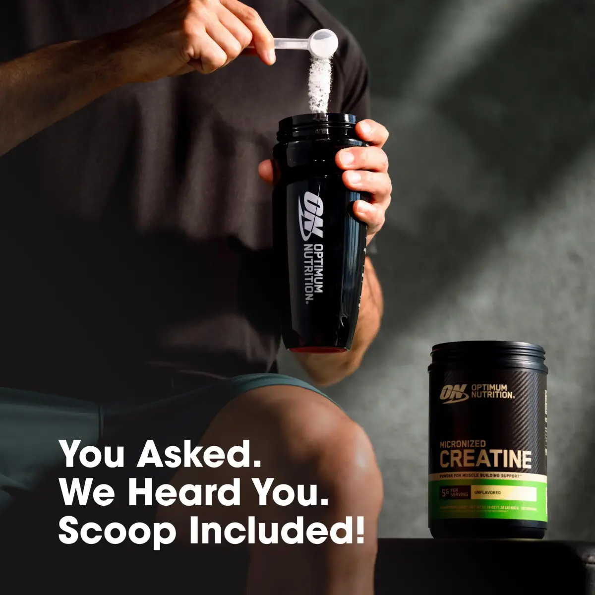 Optimum Nutrition Micronized Creatine Monohydrate Powder 240 Servings (1.2 kg) | Supports Strength & Recovery - view 5