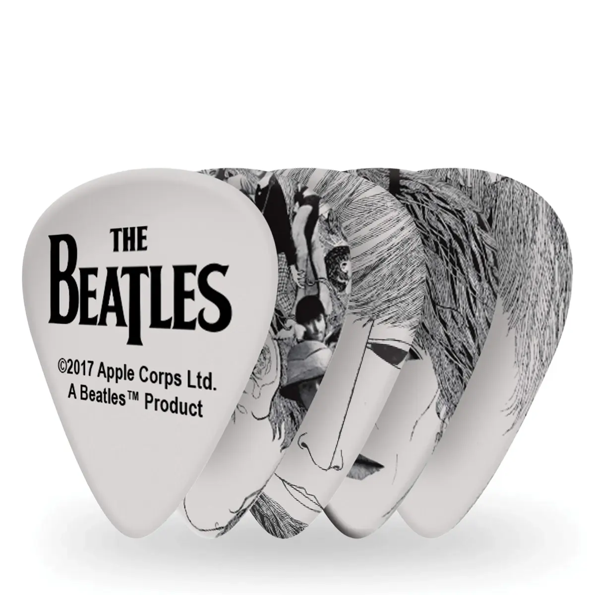 D'Addario Beatles Revolver Guitar Picks - Heavy Gauge Plectrums for Guitarists - main product image