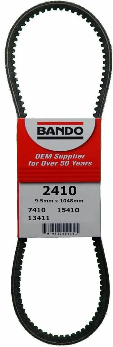 Bando 2410 Precision Engineered V-Belt | OEM Quality, Heat Resistant, Long Lasting (70-120 chars) - main product image