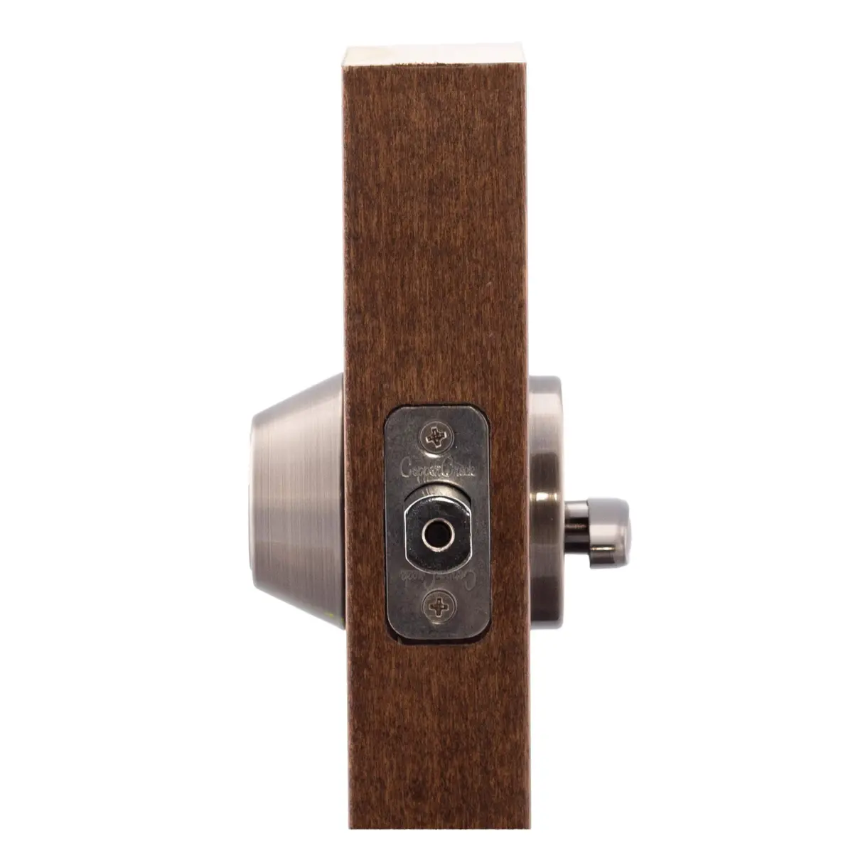 Copper Creek DB2410AN Single Cylinder Deadbolt 1 Count | Antique Nickel Security - view 4