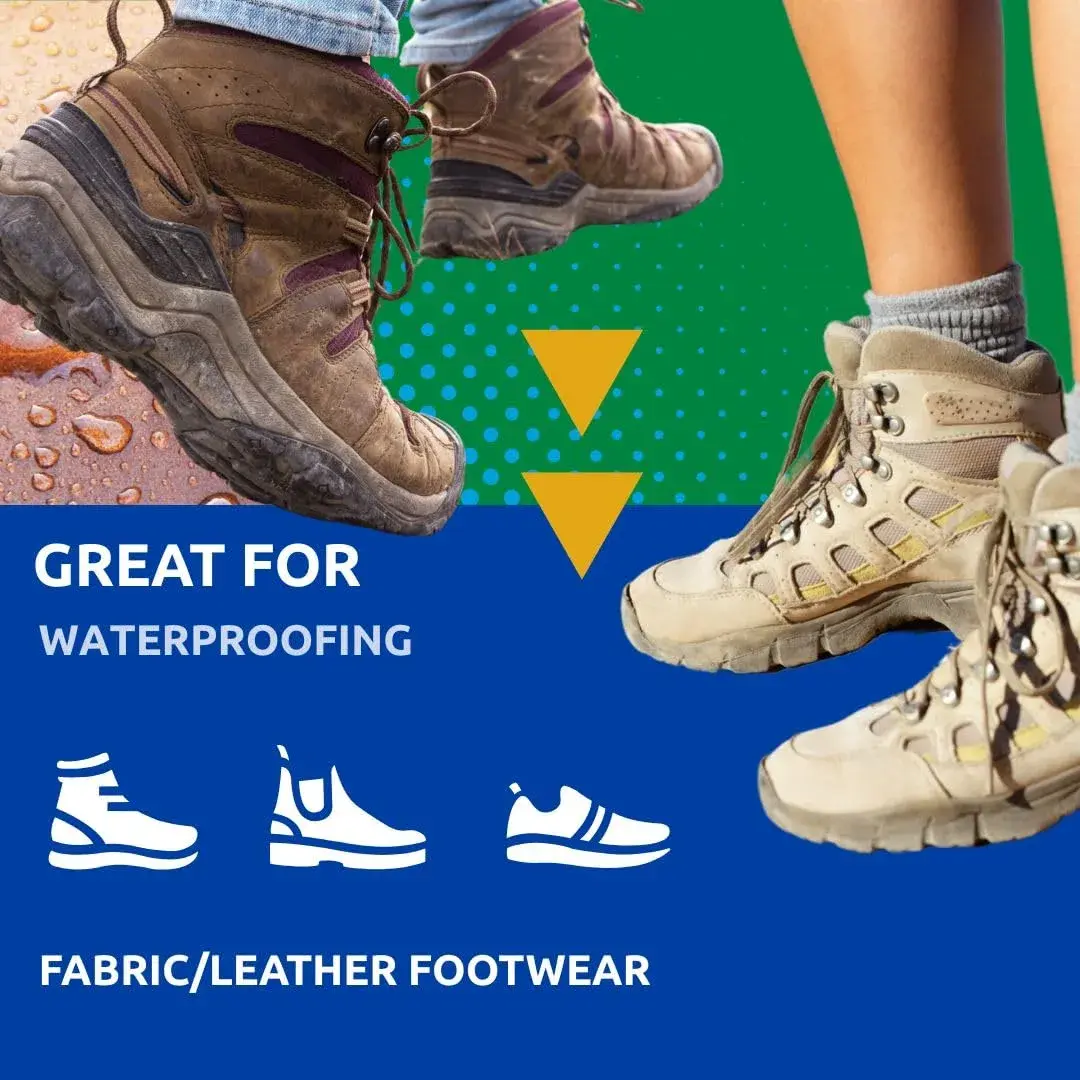 Nikwax Fabric and Leather Proof Waterproofing (Sponge On), spray-on waterproofing leather and fabric footwear, water- based, footwear aftercare, Gore-Tex, Event, BDRY - view 2