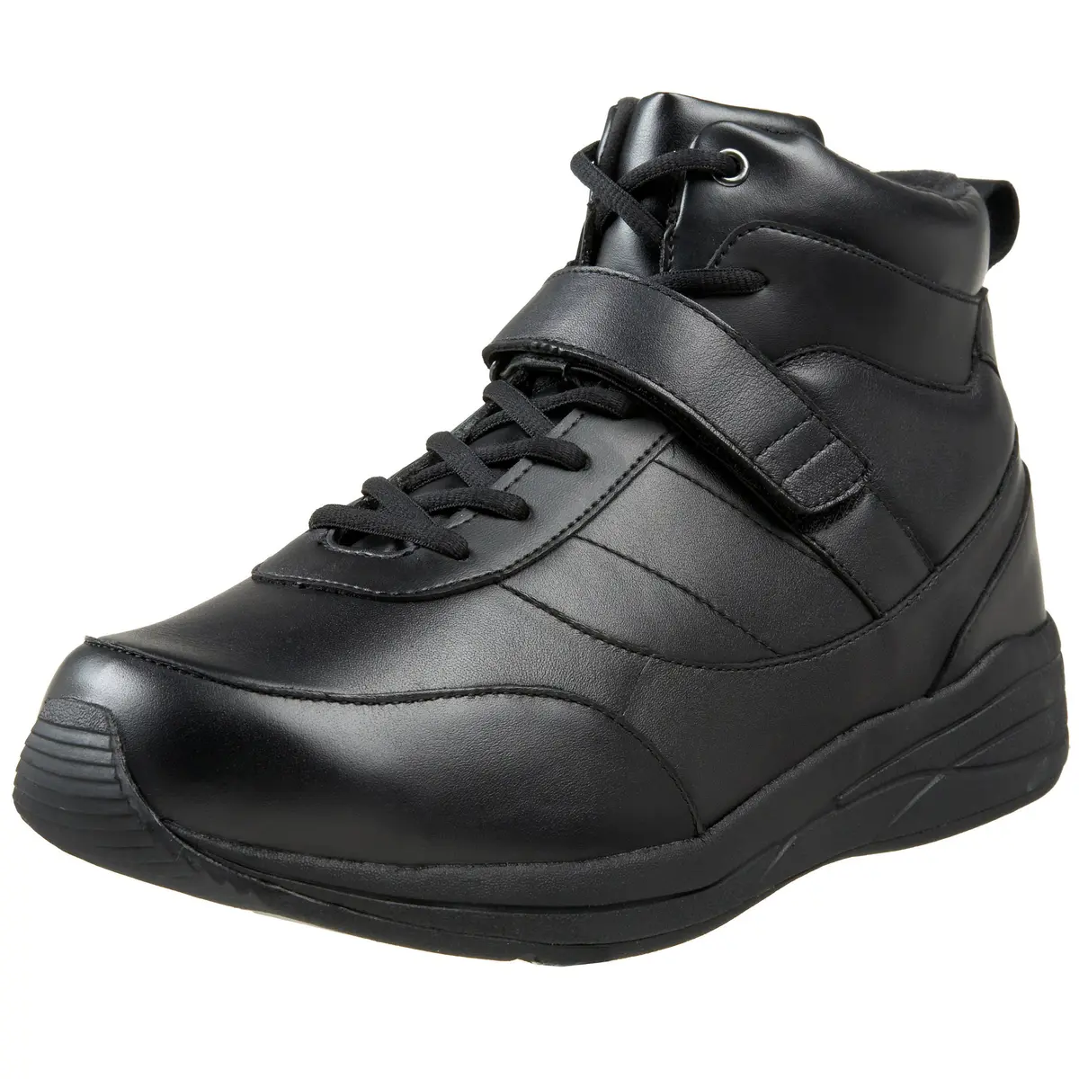 Drew Men's Pulse Sneaker Black Calf 11.5 Wide | Comfortable, Supportive & Durable - main product image