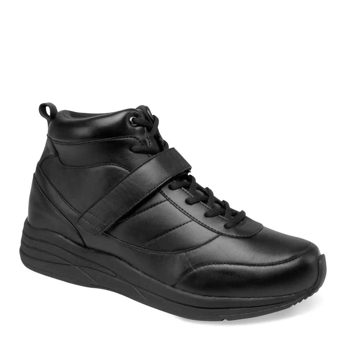 Drew Men's Pulse Sneaker Black Calf 11.5 Wide | Comfortable, Supportive & Durable - view 2