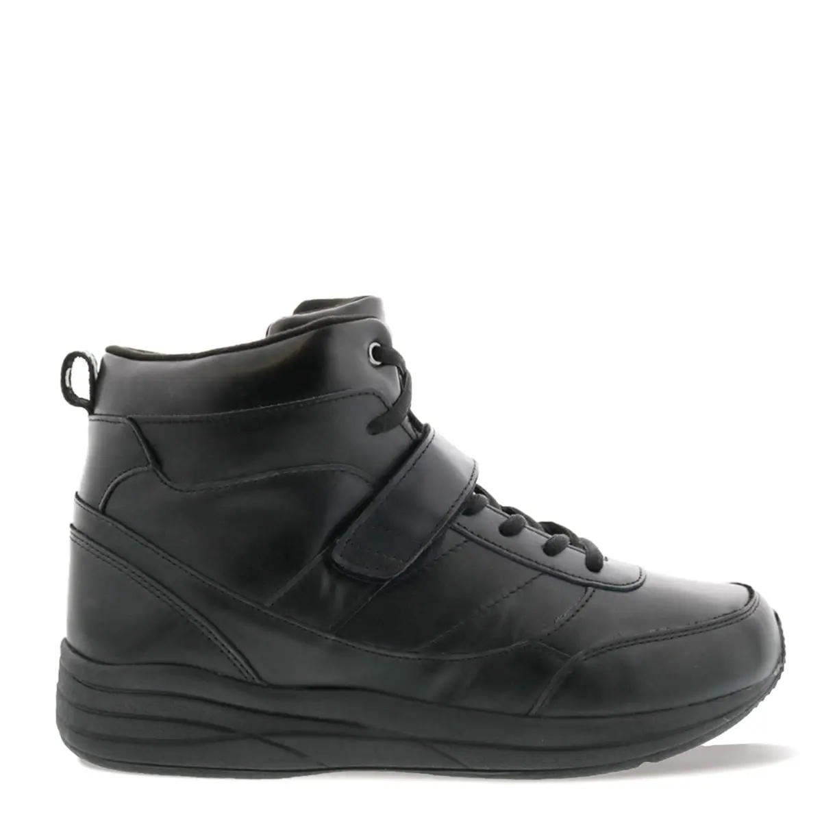 Drew Men's Pulse Sneaker Black Calf 11.5 Wide | Comfortable, Supportive & Durable - view 3