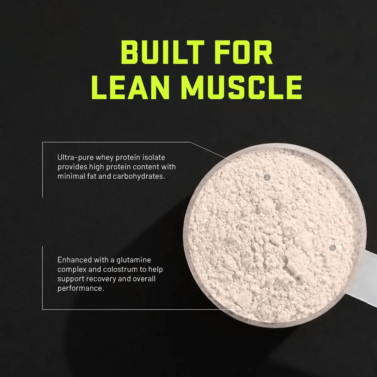 Ultimate Nutrition ISO Sensation 93 Whey Isolate Cookies 'n' Cream 2 lb | Supports Lean Muscle & Recovery - view 6