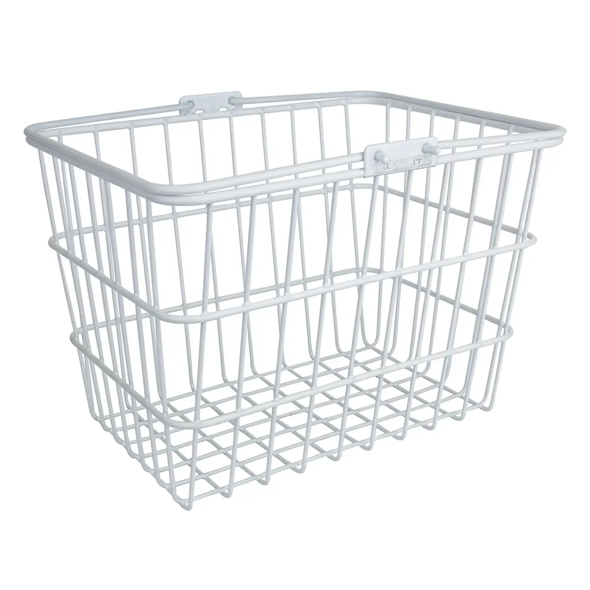 Sunlite Standard Wire Lift-Off Basket - White, Durable Powder-Coated Cycling Storage - main product image