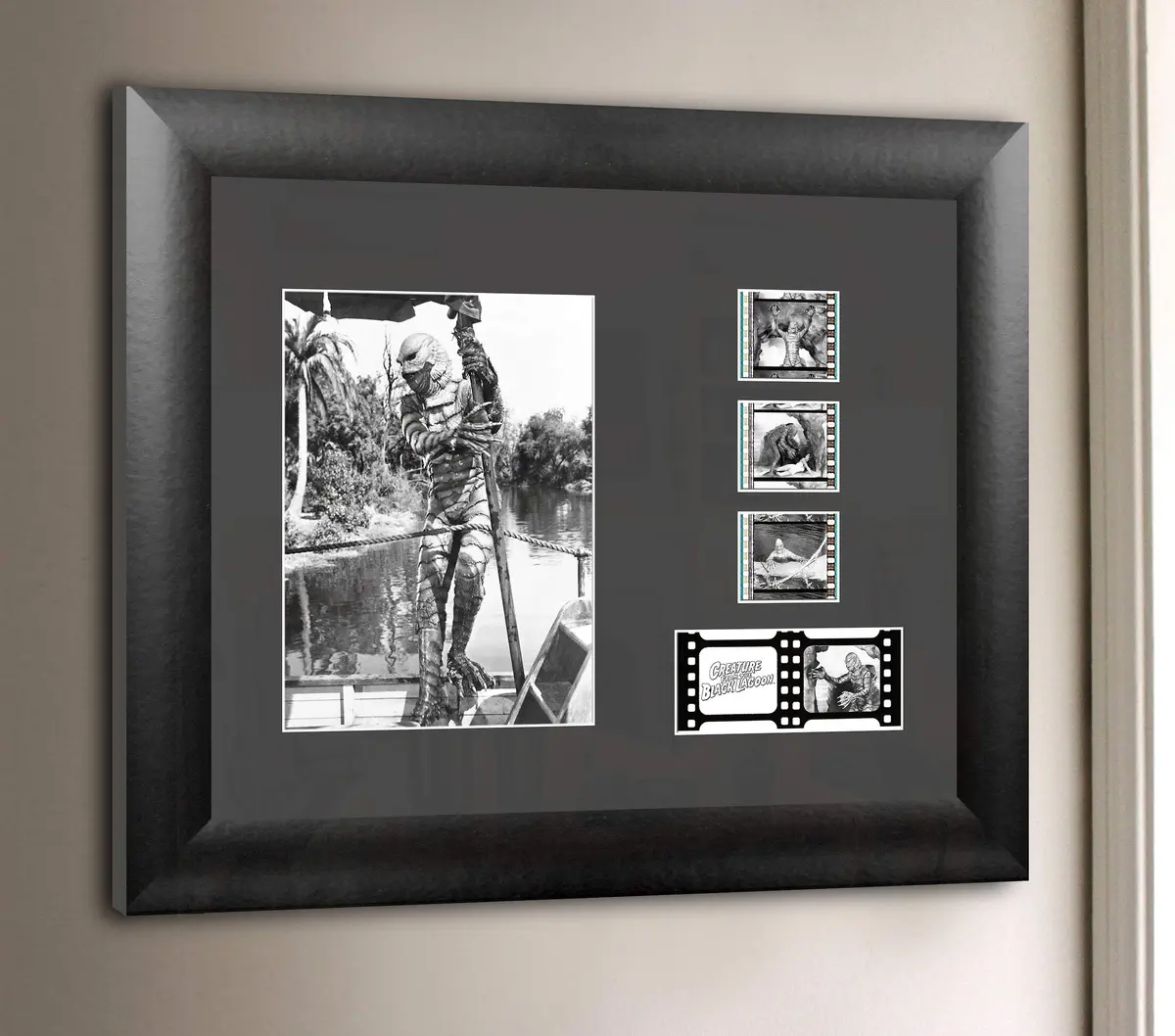 FILMCELLS Creature Black Lagoon Wall Art | 13 x 11 Framed Horror Collectible - view 4