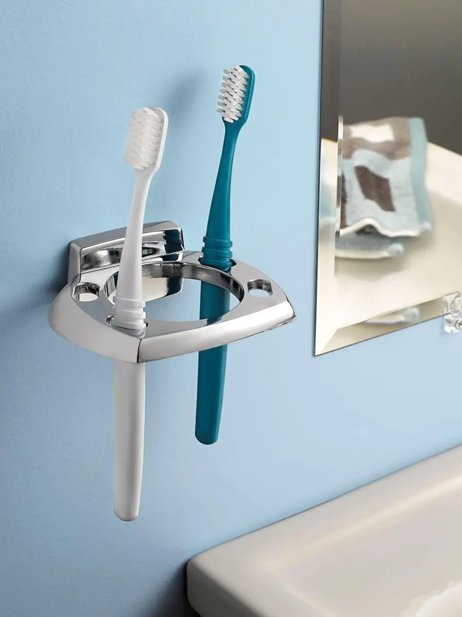 Moen P5360 Donner Contemporary Wallmount Soap Holder, Chrome | Corrosion Resistant Zinc Construction - view 4