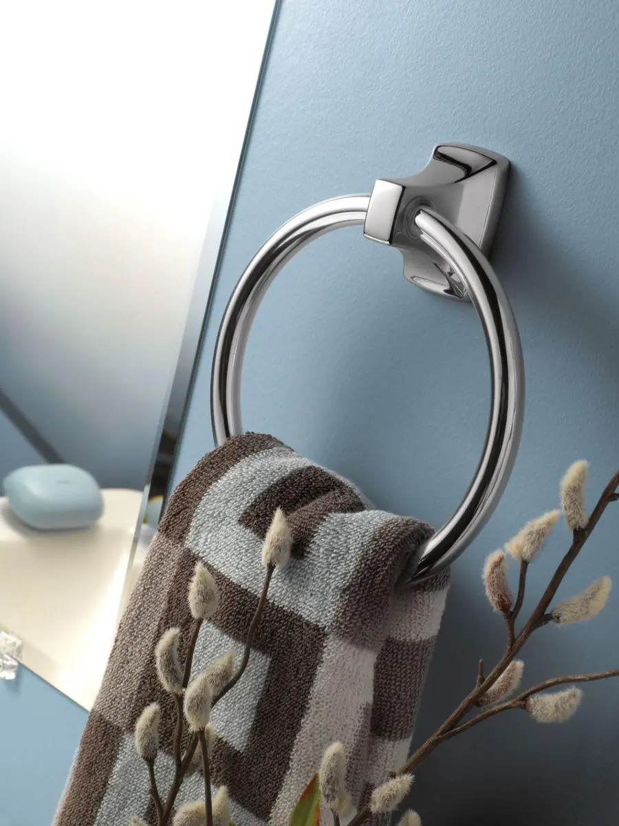 Moen P5360 Donner Contemporary Wallmount Soap Holder, Chrome | Corrosion Resistant Zinc Construction - view 5
