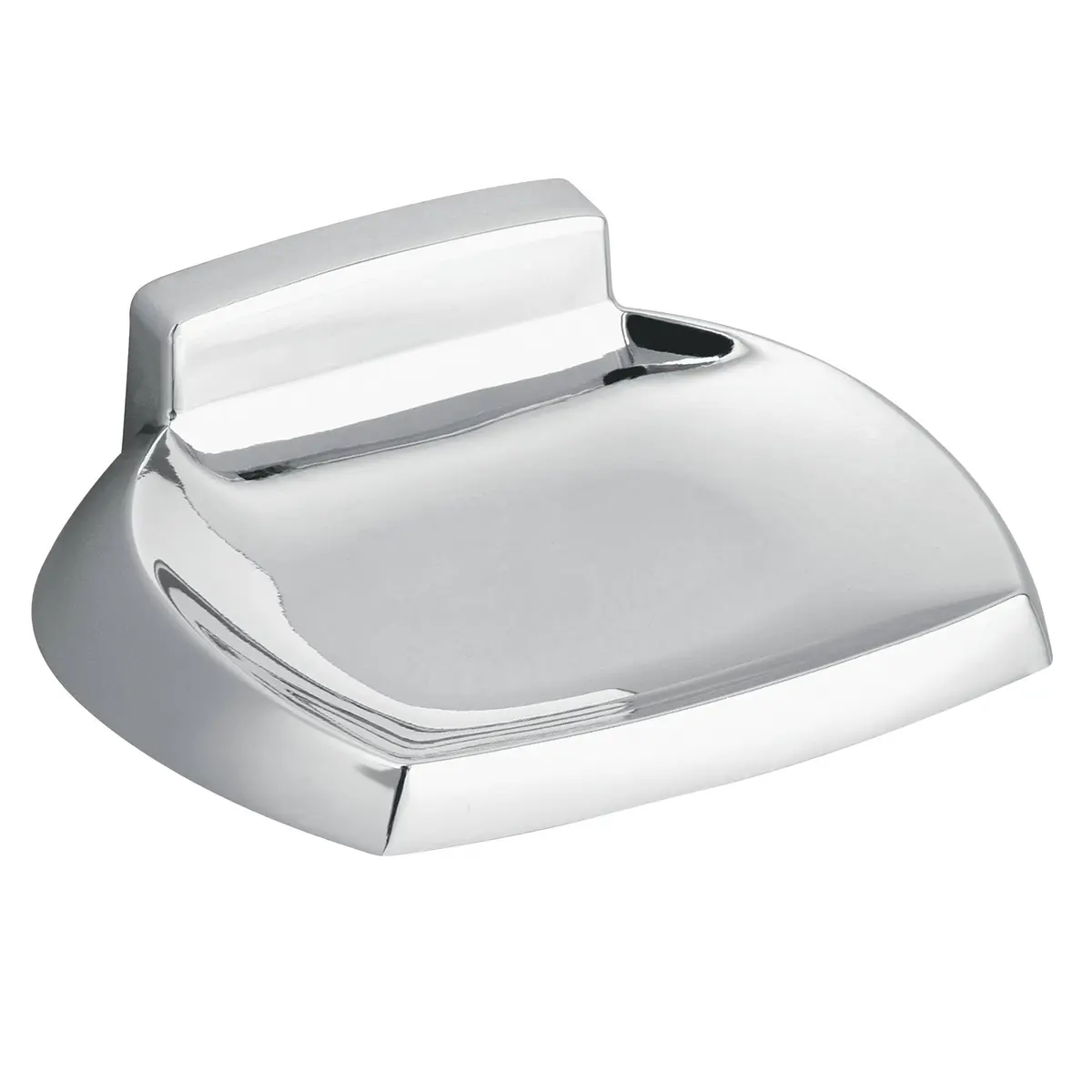 Moen P5360 Donner Contemporary Wallmount Soap Holder, Chrome | Corrosion Resistant Zinc Construction - main product image