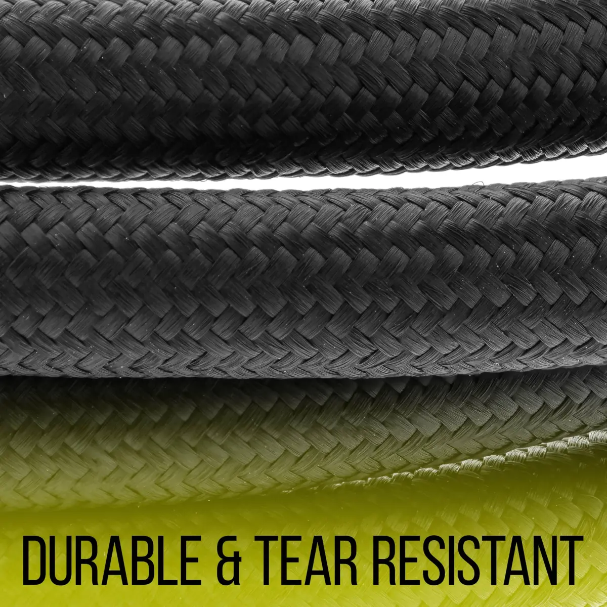 Master Airbrush 6 Foot Braided Airbrush Hose | Nylon Braided, 1/4" NPT Paasche Female to 1/4" BSP Female Fittings - view 3