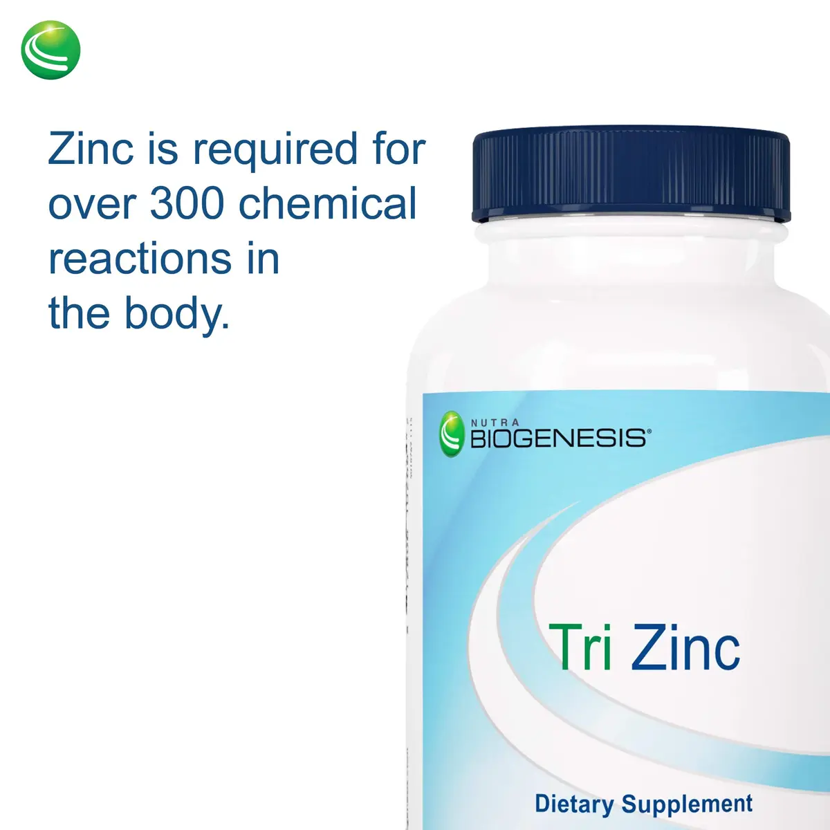 Nutra BioGenesis Tri Zinc 30mg Chelate Per Pill | Supports Immune & Skin Health - view 7